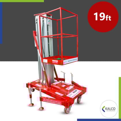 KALCO Mobile Electric Working Platform (Model: K-7017, Height: 6Mtr (19ft*))