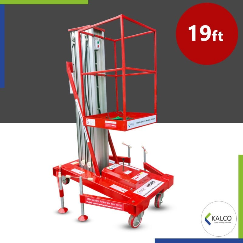 KALCO Mobile Electric Working Platform (Model: K-7017, Height: 6Mtr (19ft*))
