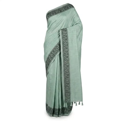Mint Green Sambalpuri Saree Mint Green Sambalpuri Saree