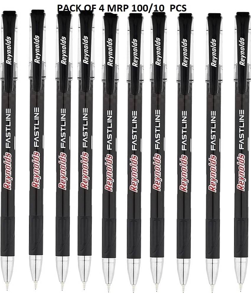 Reynolds Fast Line Black Set Of 10 (Pack of 4)