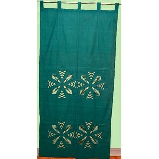 Applique Work Curtain