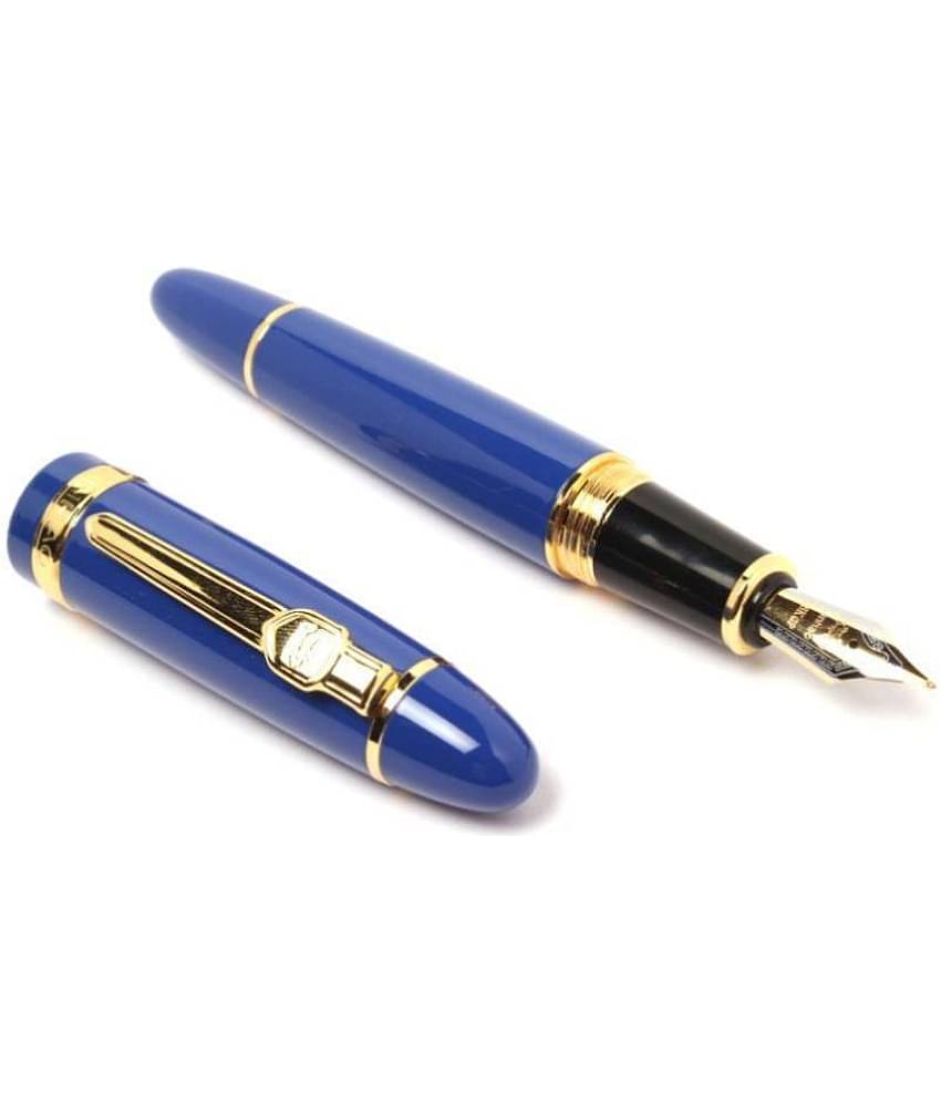 Stylish Jinhao 159 Elegant Classic Blue Smooth Nib Fountain Pen