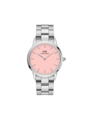 Daniel Wellington Pink Dial Unisex Analogue Watch - DW00100536-Pink
