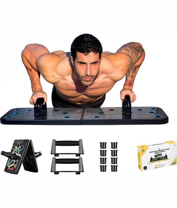 PRO365 Push Up Board, 15 Positions Pushup Stand with Handle, Women Push Up Stand, Pushup Bars, Home gym equipment, Pushup Board, Chest & Triceps, Shoulders Multi Utility Board