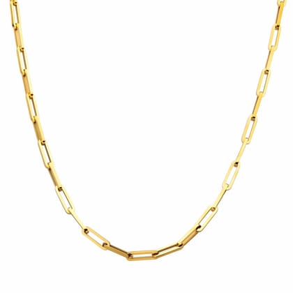 Paper Clip Chain - Rose Gold