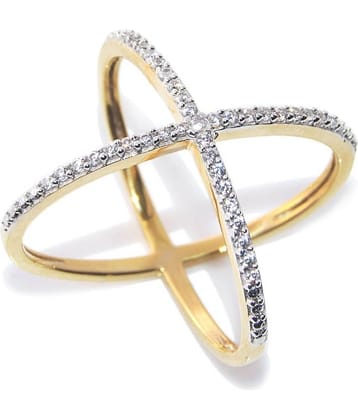 Renaissance Traders - Silver Cocktail Rings ( Pack of 1 )