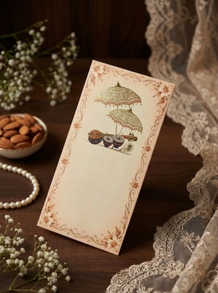 The Shahi Baraat Envelope – Premium Designer Money Envelope for Wedding & Luxury Gifting