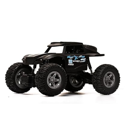 Braintastic Rechargeable 4 Wheel Metal Alloy Phantom Climber Rock Crawler Remote Control RC Car Vehicle Toys for Kids Age 6+ Years