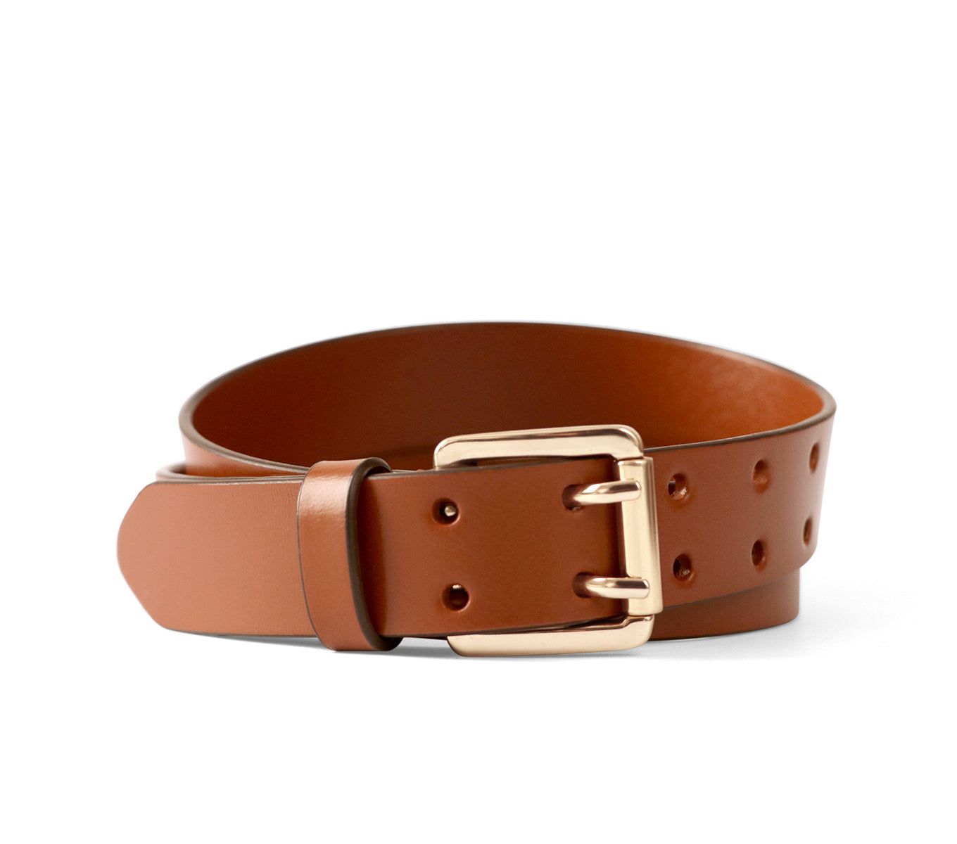 TIMBER PUNCH BELT-TAN / 32 Inches