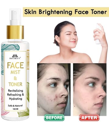Intimify Face Mist & Toner, Moisturizing Skin Toner, Facial Mist Spray, Toner Mist, 100 Ml