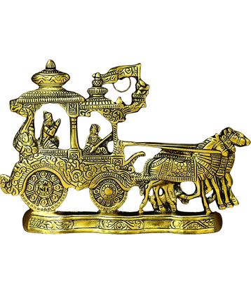 Neo Classic Aluminium Lord Krishna Idol ( 20 cm )