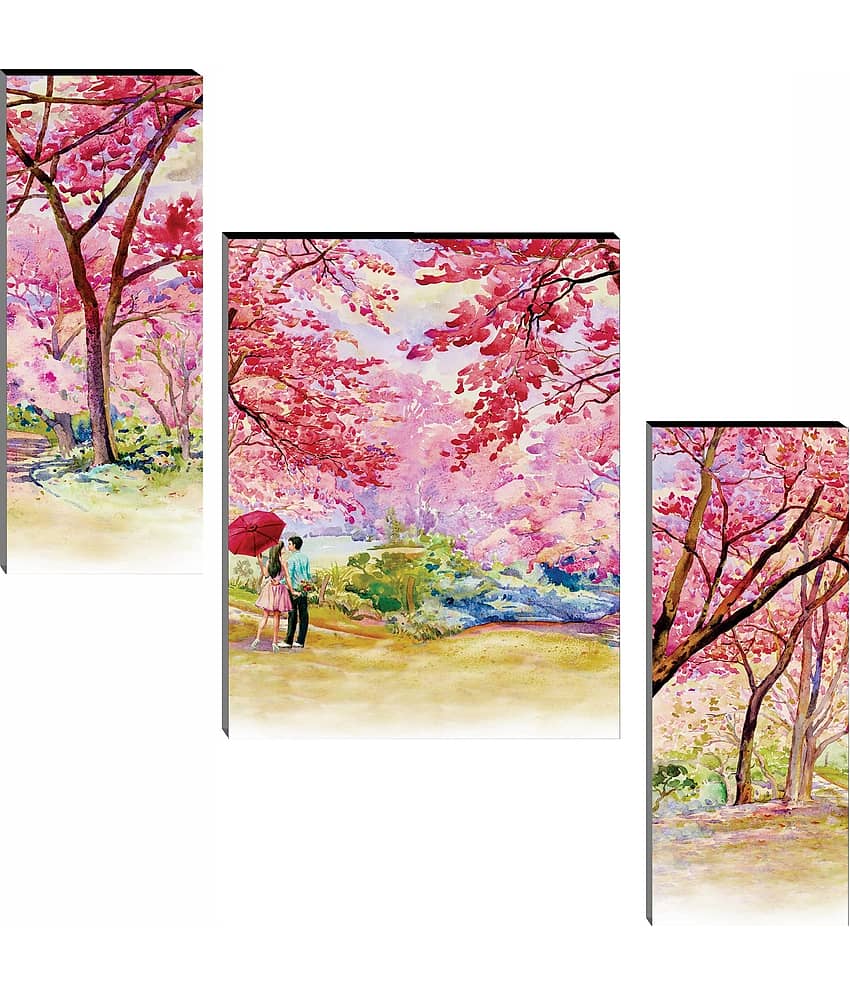 Indianara Floral Painting Without Frame