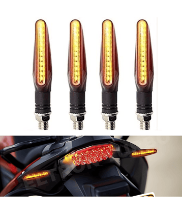 AKSMIT Indicator Light For All Bike Make ( Pack of 4 )