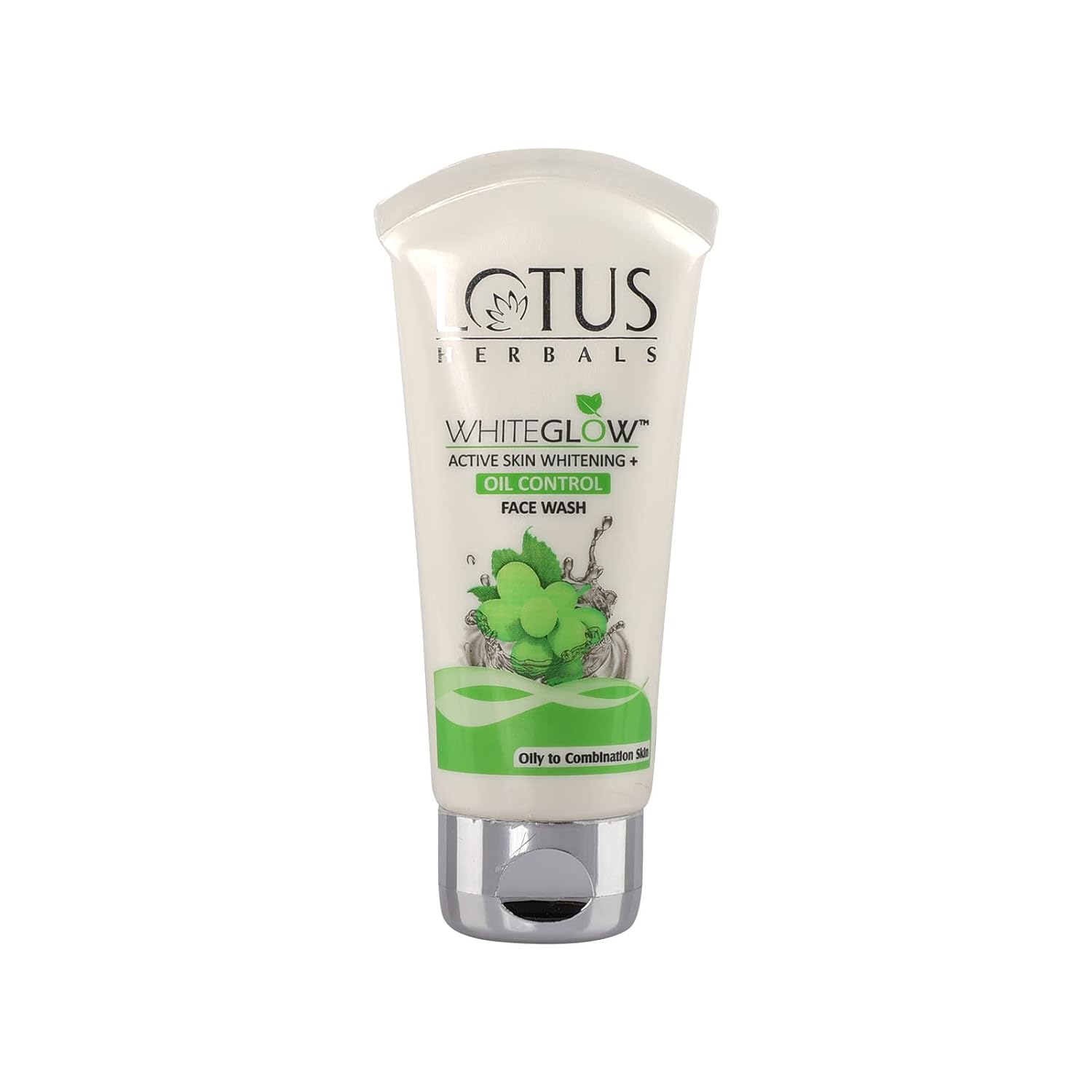Lotus Herbals White Glow Active Skin Whitening Oil Control Face Wash, 100 gm