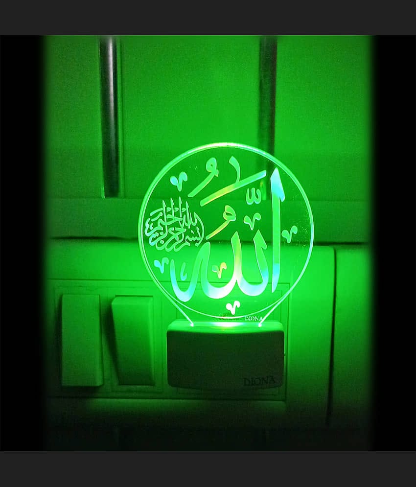 DIONA White Night Lamp ( Pack of 1 )