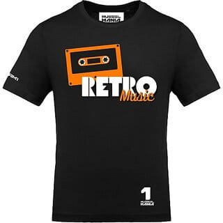 FastB Men Solid Round Neck Black T-Shirt