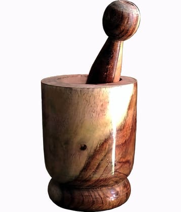 Wooden Khalbatta Okhli Masher