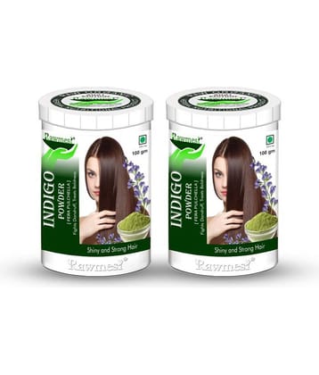 rawmest Natural Indigo Powder Hair Scalp Treatment 200 g Pack of 2