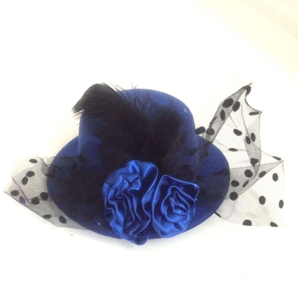 Wanna Party Blue CliP ToP Net Headband - Party and Festive Needs | Buy online on ZillyBuy
