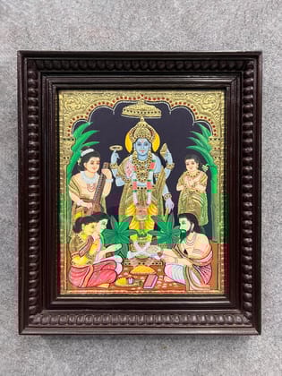Sathyanarayana Poojai  - With Frame 18 x 15
