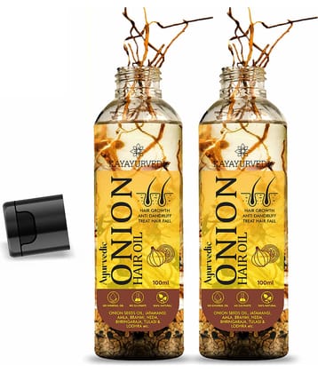 KAYAYURVEDA Anti Hair Fall Onion Oil 200 ml ( Pack of 2 )