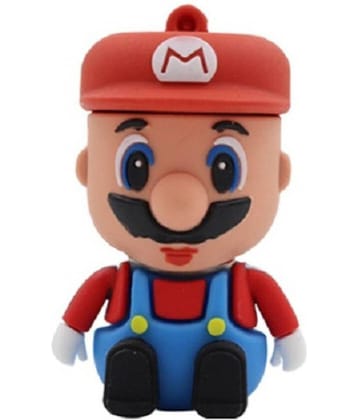 Pankreeti  Super Mario 32GB USB 2.0 Fancy Pendrive Pack of 1