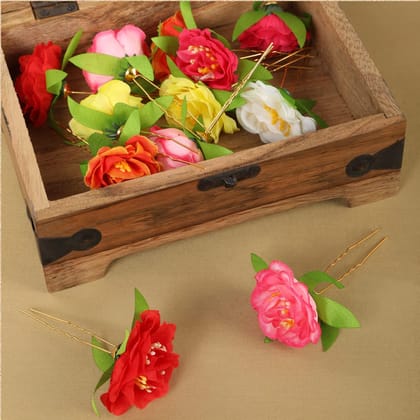 Set of 12 Multicolor Side Pins Set of 12 Multicolor Side Pins