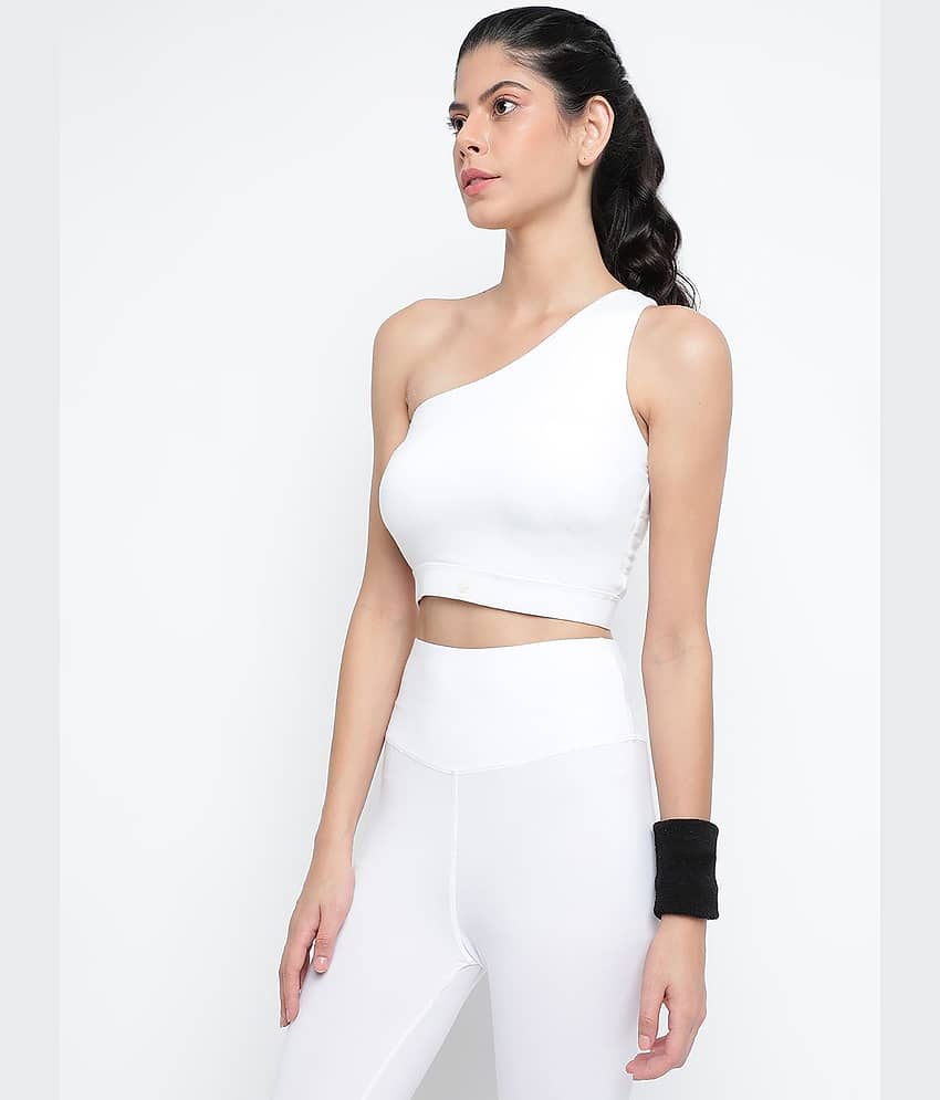 Wearjukebox Women's Polyester Crop Top ( Black )