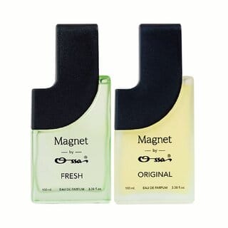 Ossa Magnet Fresh  Original Unisex Eau De Parfum Combo Long Lasting Fragrance Perfume for Men  Women (Pack of 2)