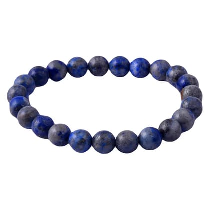 Lapis Lazuli Bracelet Healing and Vastu, Meditation, Protection Stylish Bracelet for Girls/Boys/Women(KI_148)  by Krishna Impex