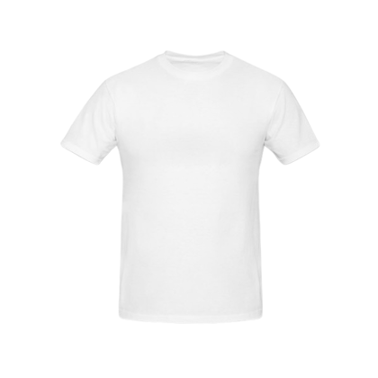 Regular Fit T-Shirt, White, XXL (Unisex)