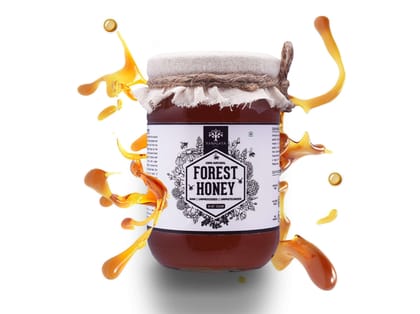 Raw Organic Forest Honey Pure and Natural Unprocessed, Unfiltered, Unpasteurized - 350 Gram Raw Organic Forest Honey Pure and Natural Unprocessed, Unfiltered, Unpasteurized - 350 Gram