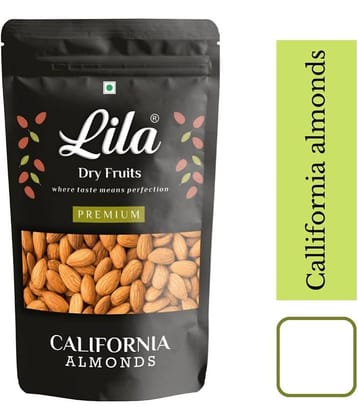 LILA DRY FRUITS California Almonds 500g Natural Premium Dried Nutritious High Fiber Snack