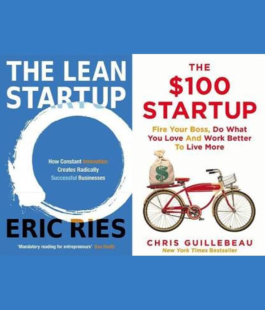 Set Of 2 Books The Lean Startup + The ,100 Startup  (Paperback, Eric Ries, Chris Guillebeau)