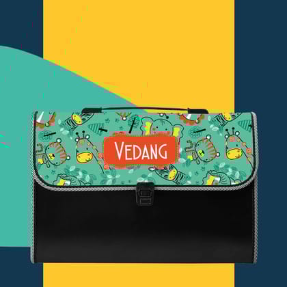 Personalized File Folders  - Safari Smiles Theme