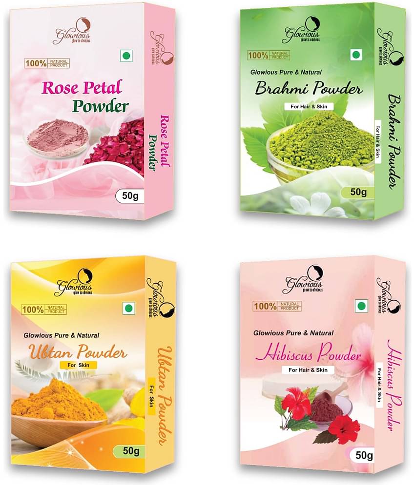 glowious - Skin Toning Face Pack for Normal Skin ( Pack of 4 )