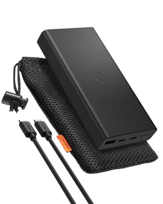 Spigen ArcPack 20000mAh Power Bank, PD3.0, PPS, Fast Charging, 30.0W Max Output, 2 Type-C Ports, 1 USB-A Port - (Aluminum, Black) Spigen ArcPack 20000mAh Power Bank, PD3.0, PPS, Fast Charging, 30.0W Max Output, 2 Type-C Ports, 1 USB-A Port - (Aluminum, B