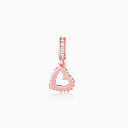 Rose Gold Hearty Love Charm
