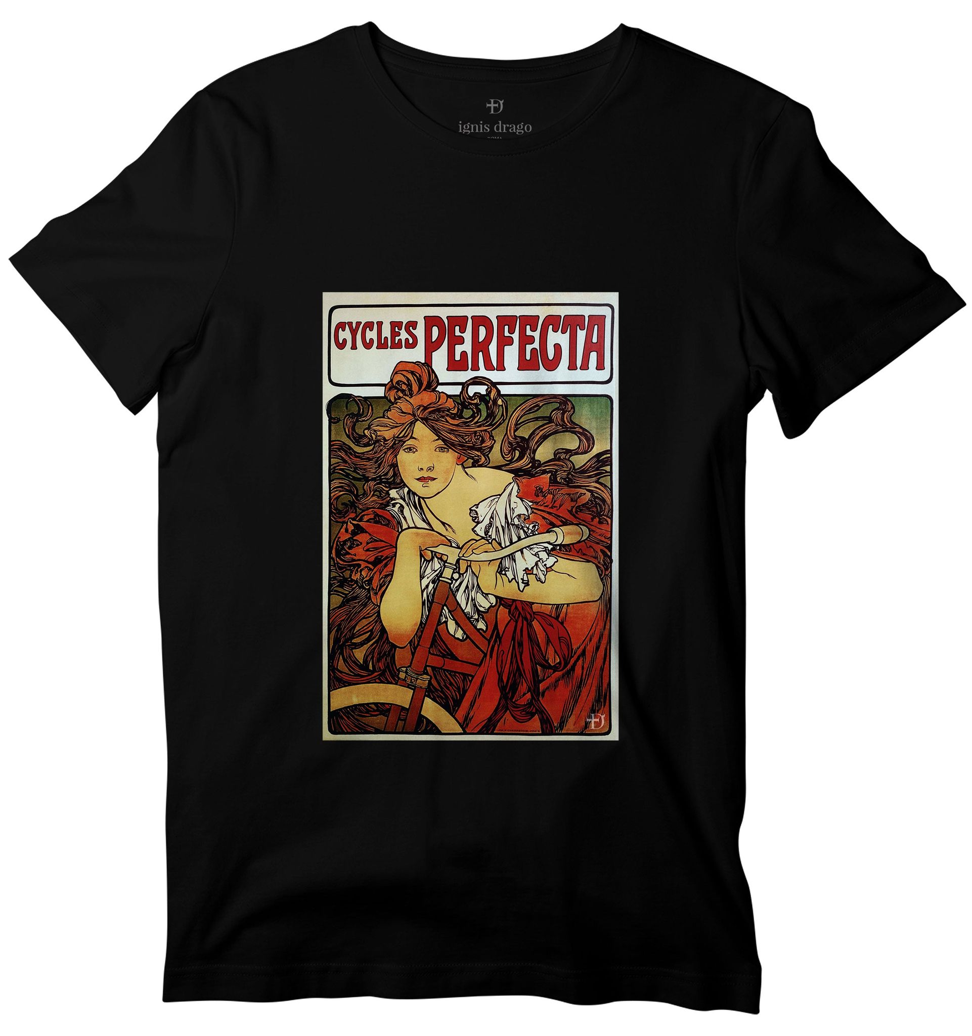 Cycles Perfecta Art T-shirt-36 - XS / Black