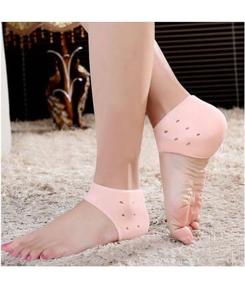 MadSan Socks Heel Protector Pain Relief Soft Open Toe Anti-cracking Moisturizing Socks for the Heel problems of Corn, Callus, Bunion, Chapping , Cracks, Pain, and Sports Injury (1Pair)