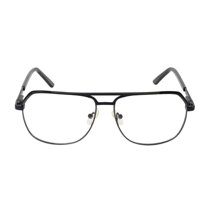 TERRY & CO | Zero Power Blue Cut Eyeglasses | Metal Frame | Medium Size | Anti-Reflective, UV Protection, Lightweight | Spring Hinges | Unisex