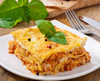 Veg lasagna