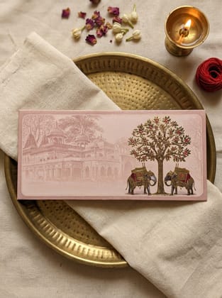 The Royal Courtyard Envelope – Premium Designer Money Envelope for Wedding & Luxury Gifting
