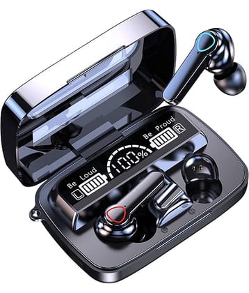 COREGENIX Powerful Bluetooth True Wireless (TWS) In Ear 12 Hours Playback Low Latency,Powerfull bass IPX4(Splash & Sweat Proof) Black