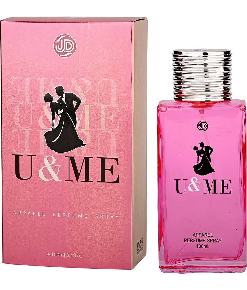 JD INTERNATIONAL U & ME Apparel Perfume For Men & Women Long Lasting Perfume 100 ml (Pack of 1)