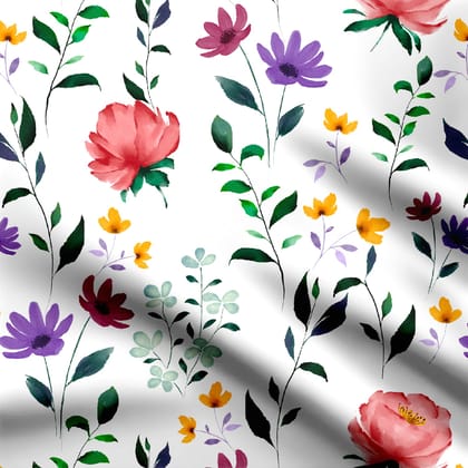 Loose Florals-Cotton