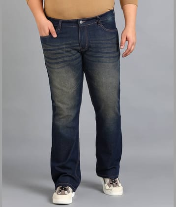 Urbano Plus Regular Fit Bootcut Men's Jeans - Blue ( Pack of 1 )