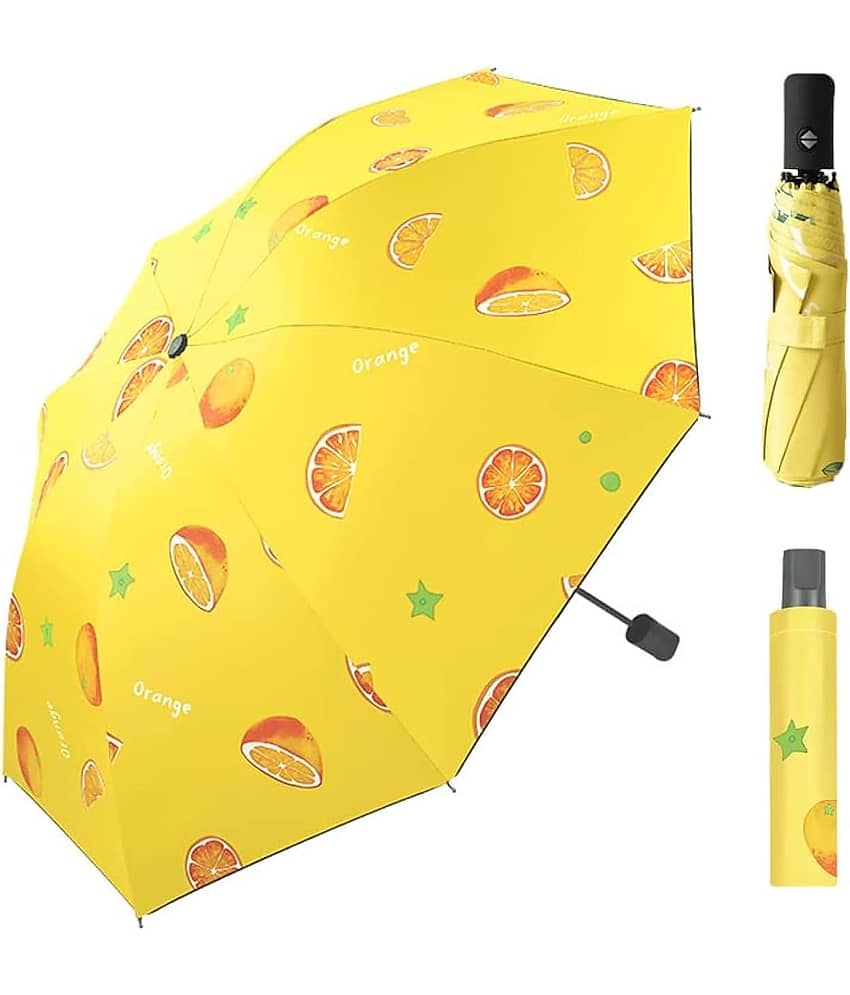 Infispace Yellow 3 Fold Umbrella