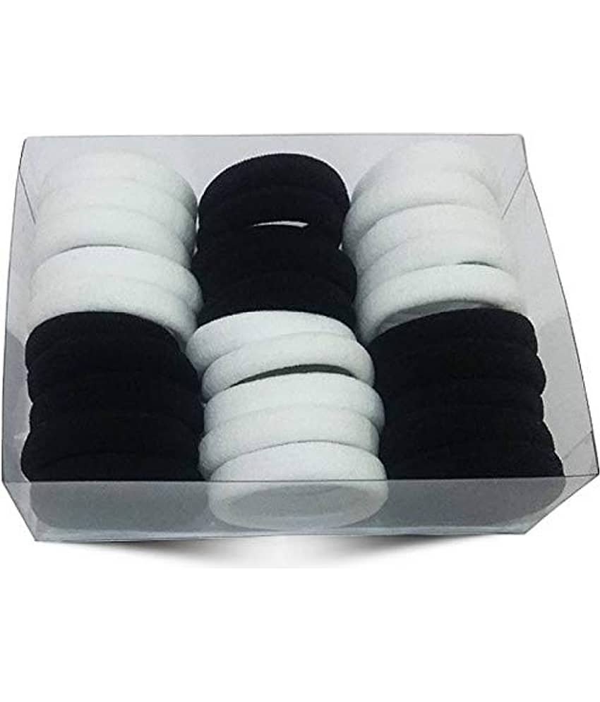 mahek accessories hair rubber band for pony tail Styler Pack of 30