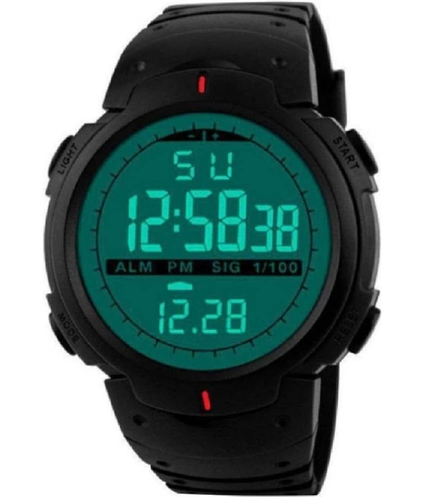 DECLASSE - Black PU Digital Men's Watch